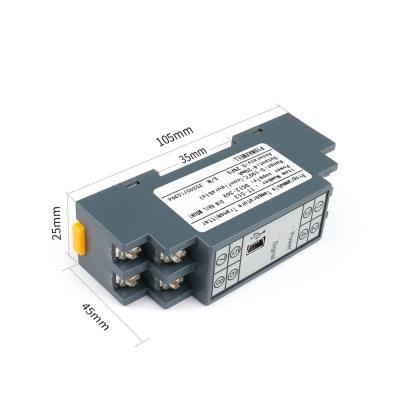 Transmetteur de température programmable monté sur rail DIN