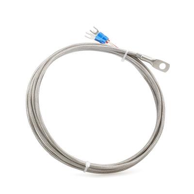 Bolt-on PT100 RTD sensor with ring terminal